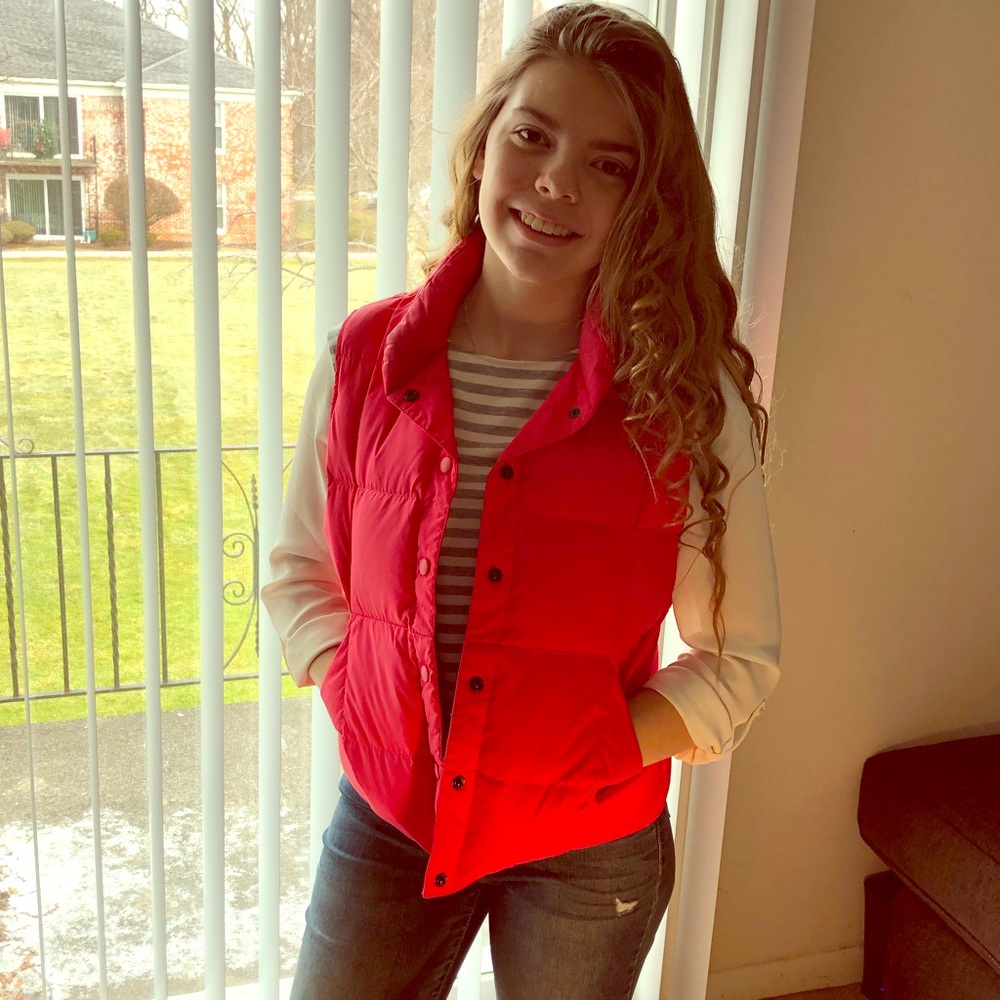 Very cute Lands End vest!